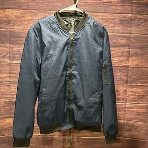 NWOT Men's Navy Bomber Jacket